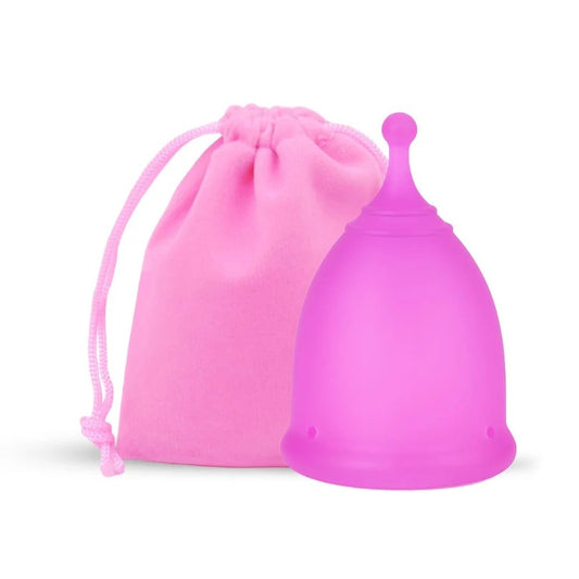 Premium Silicone Menstrual Cup – Small, Medium & Large Sizes | Reusable Menstrual Hygiene Cup