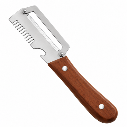 3 In 1 Peeler Knife Stainless Steel - Kitchen Tool