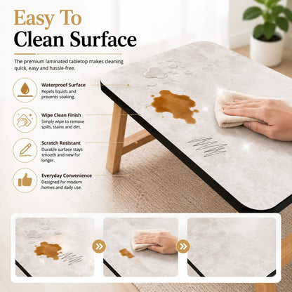 Multi-Purpose Wooden Folding Laptop & Study