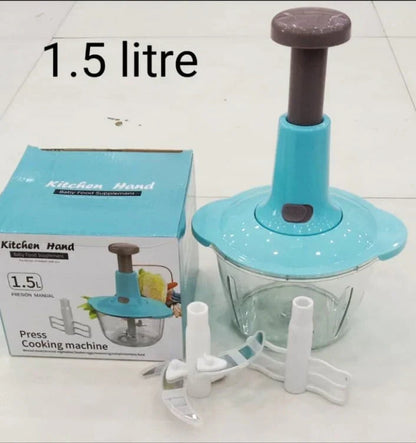 Manual Press Food Chopper